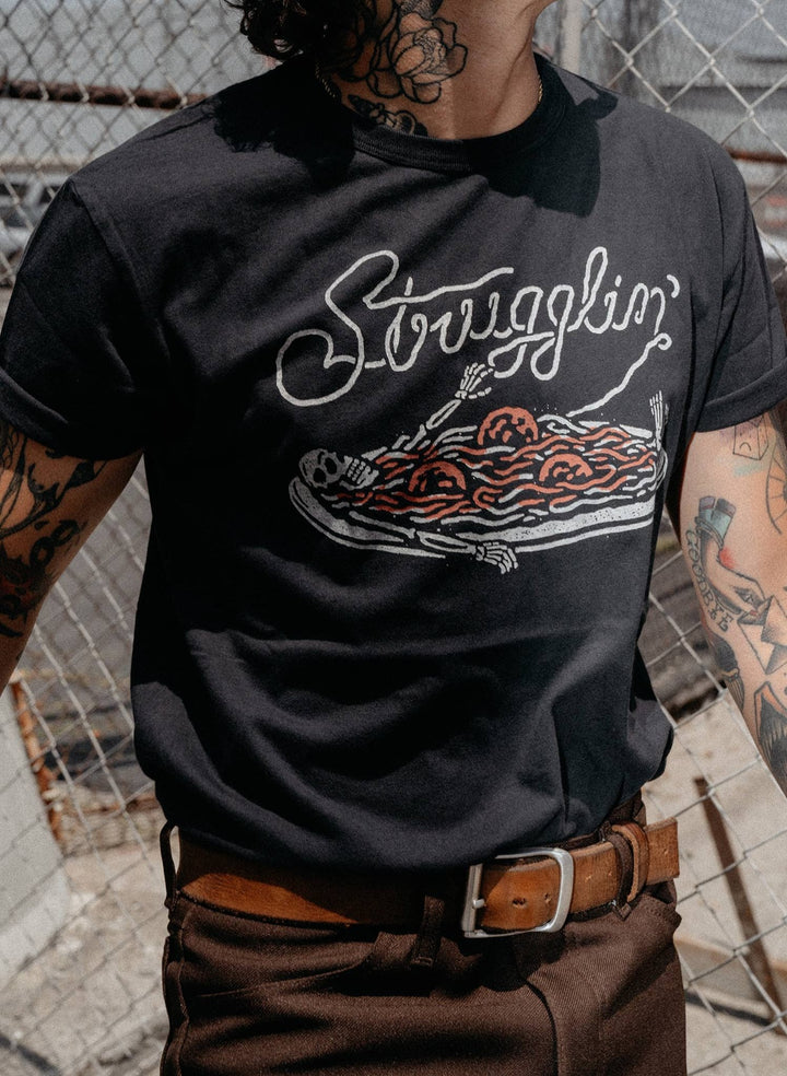Strugglin Tee - T-Shirts - Fire Inside Me - 