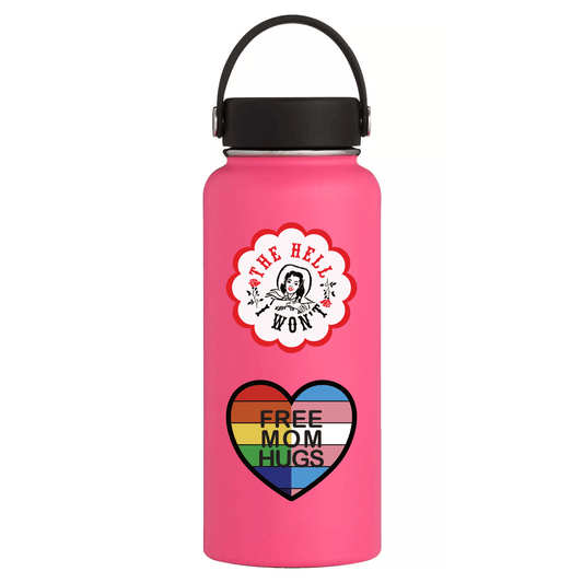 The Hell I Won't Vinyl Sticker - Fire Inside Me - 