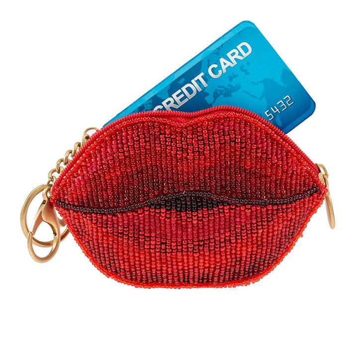 The Lip Lock Coin Purse & Key Fob - Accessories - Fire Inside Me - 
