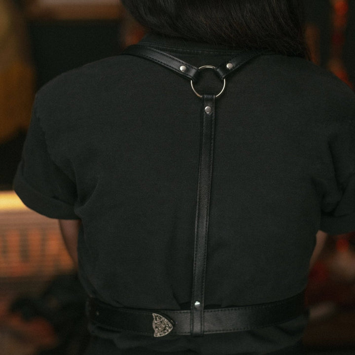 The ‘Midnight Rider’ Western Goth Harness - Fire Inside Me - 