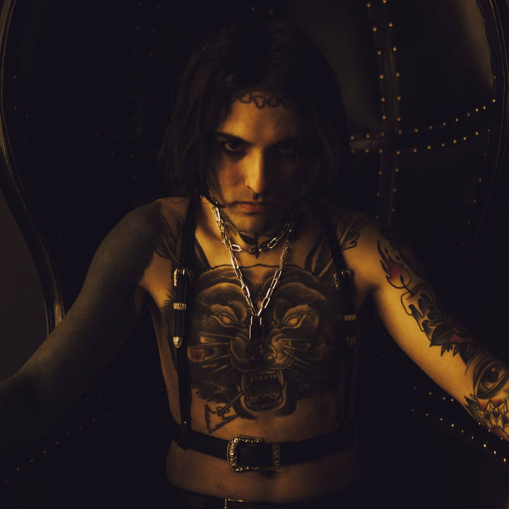 The ‘Midnight Rider’ Western Goth Harness - Fire Inside Me - 