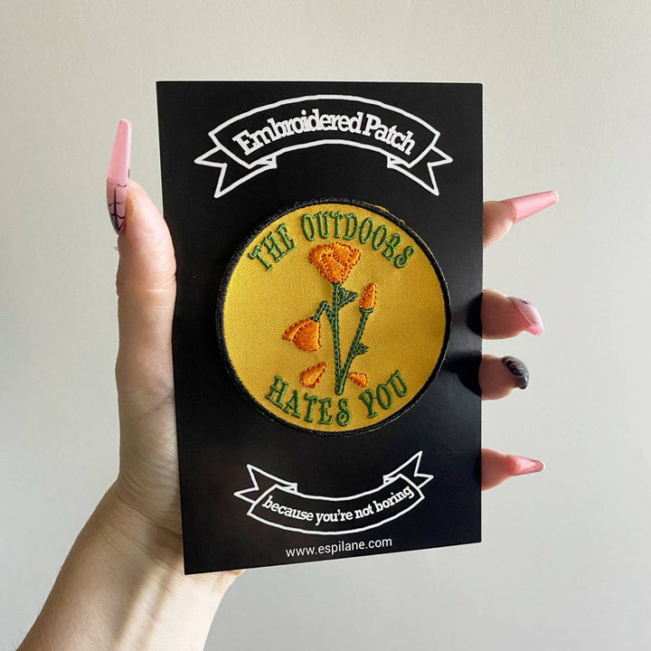 The Outdoors Hates You Patch - Fire Inside Me - 