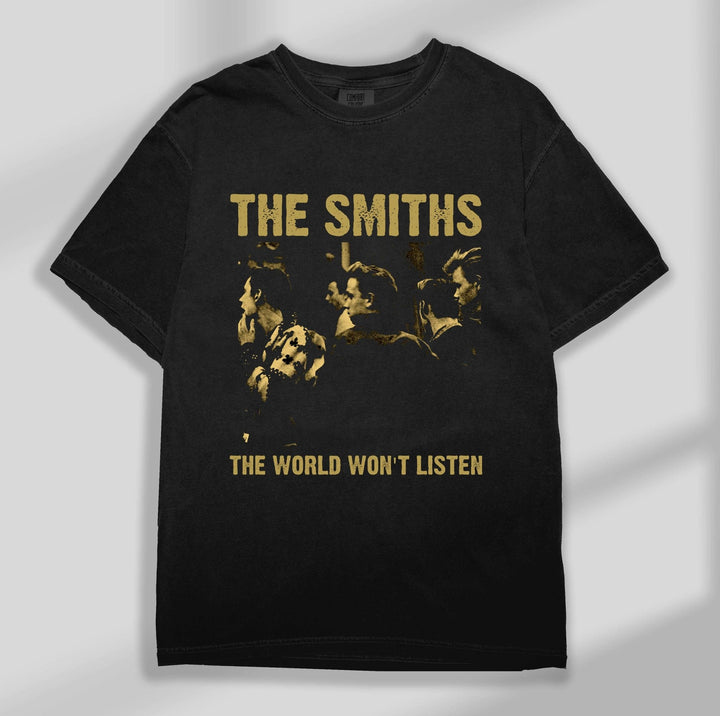 The World Won't Listen Smiths (Unisex) Tee - T-Shirts - Fire Inside Me - 