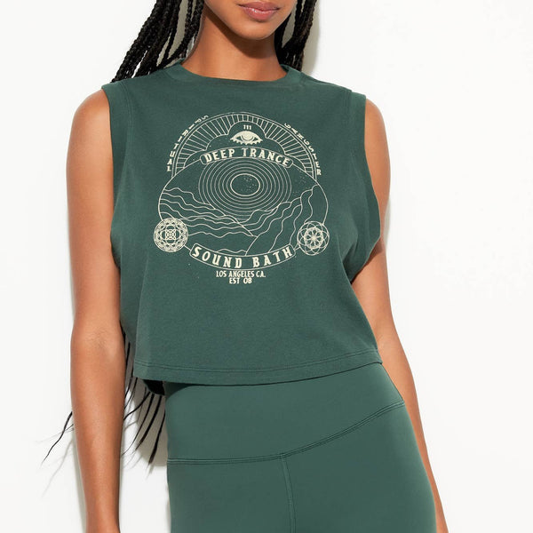 Trance Crawford Crop Tank - Tops - Fire Inside Me - 