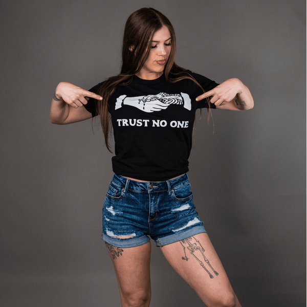 Trust No One (Unisex) Tee - T-Shirts - Fire Inside Me - 