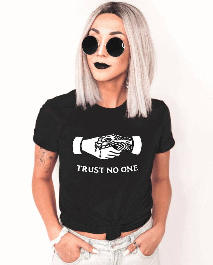Trust No One (Unisex) Tee - T-Shirts - Fire Inside Me - 