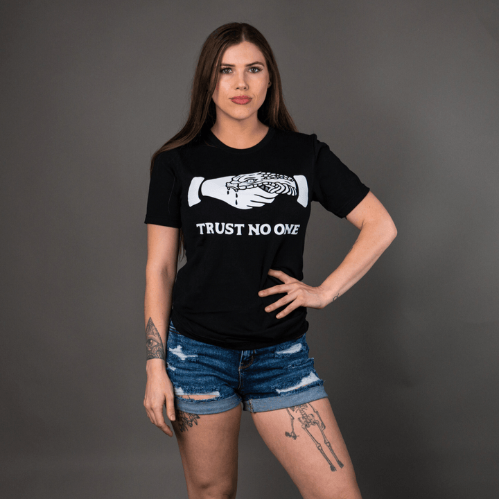 Trust No One (Unisex) Tee - T-Shirts - Fire Inside Me - 