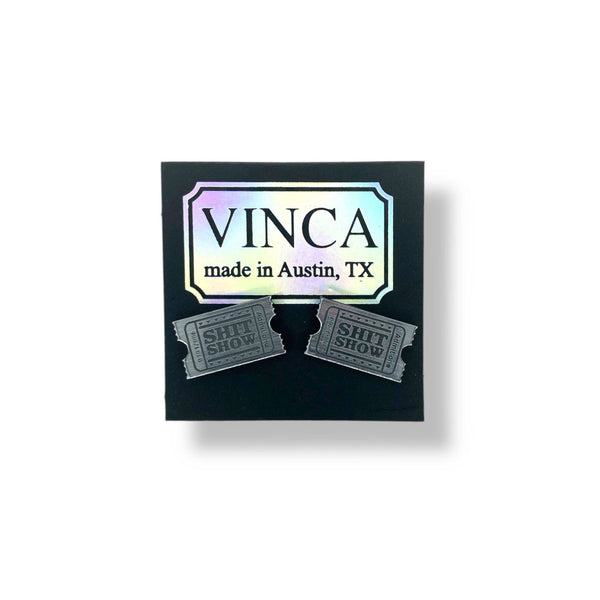 Welcome to the Shit Show Earrings - Accessories - Fire Inside Me - 