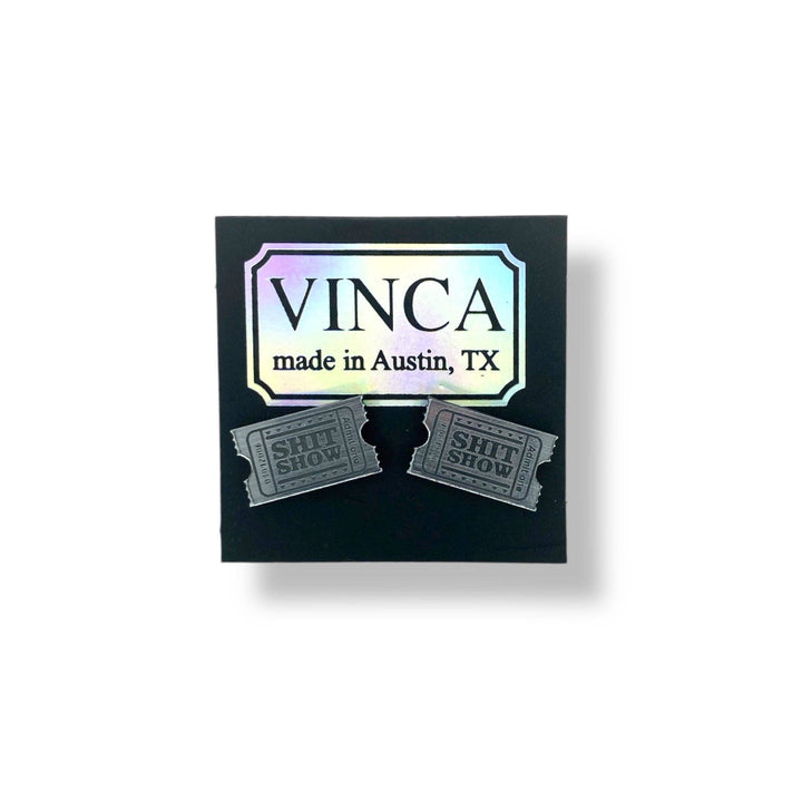 Welcome to the Shit Show Earrings - Accessories - Fire Inside Me - 