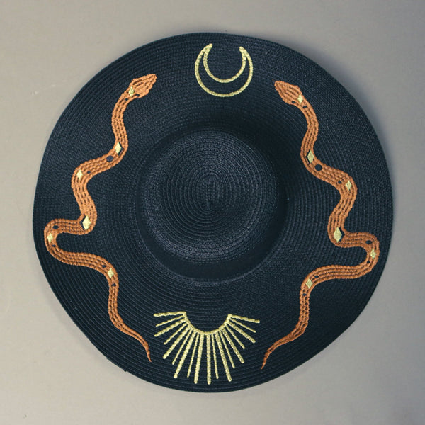 Western Snakes Floppy Sun Hat - Accessories - Fire Inside Me - 