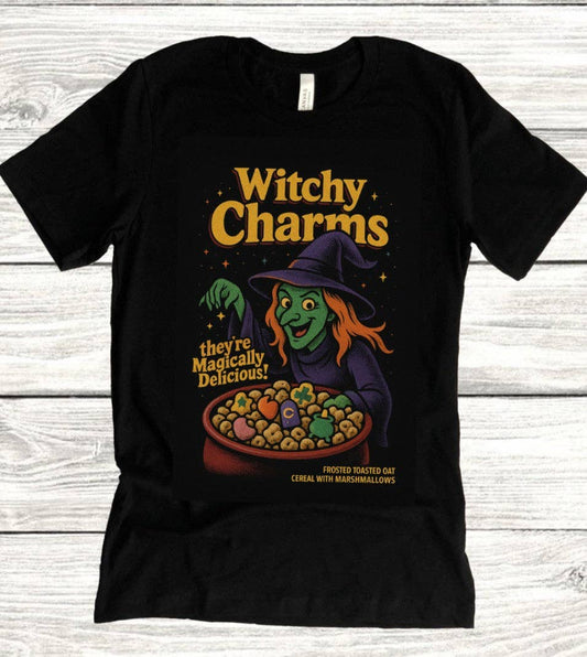 Witchy Charms 90s style T-Shirt - T-Shirts - Fire Inside Me - 