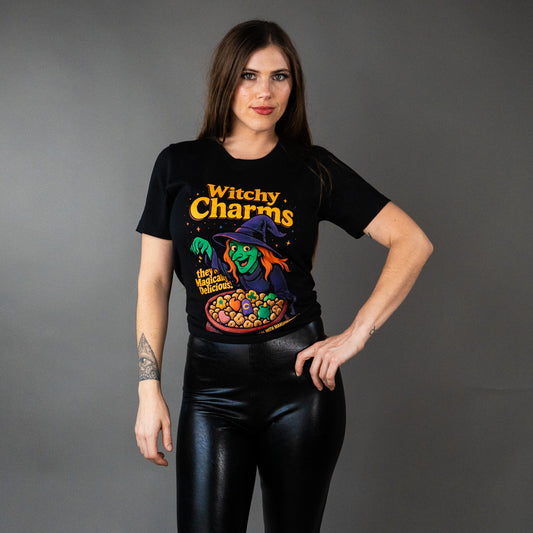 Witchy Charms (Unisex) 90s style T-Shirt - T-Shirts - Fire Inside Me - 