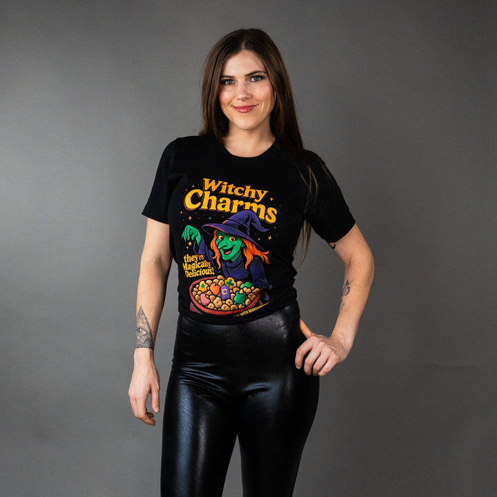 Witchy Charms (Unisex) 90s style T-Shirt - T-Shirts - Fire Inside Me - 