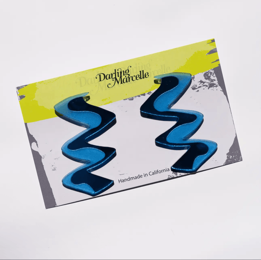 Zigzag Modern Abstract Earrings - Accessories - Fire Inside Me - 